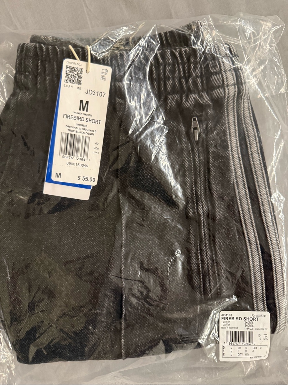 adidas Originals Black Firebird Shorts